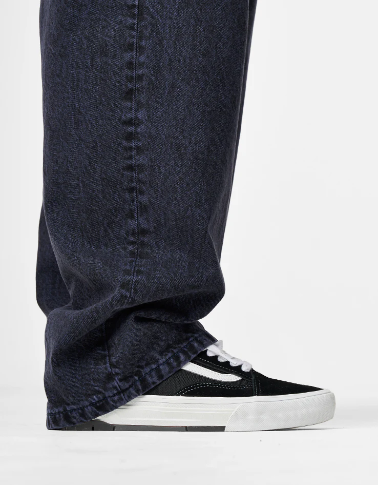 Vans Check-5 Baggy Acid Overdyed Denim Pant - Deep Indigo - Image 8