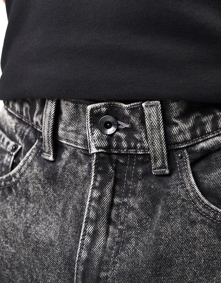 Vans Check-5 Baggy Denim Pant - Stonewash Black - Image 6