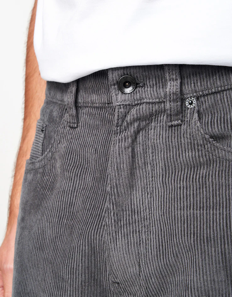 Vans Check-5 Loose Corduroy Shorts - Asphalt - Image 5
