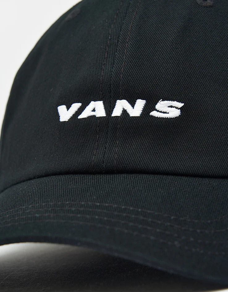 Vans Check Side Curved Bill Jockey Cap - Black - Image 2