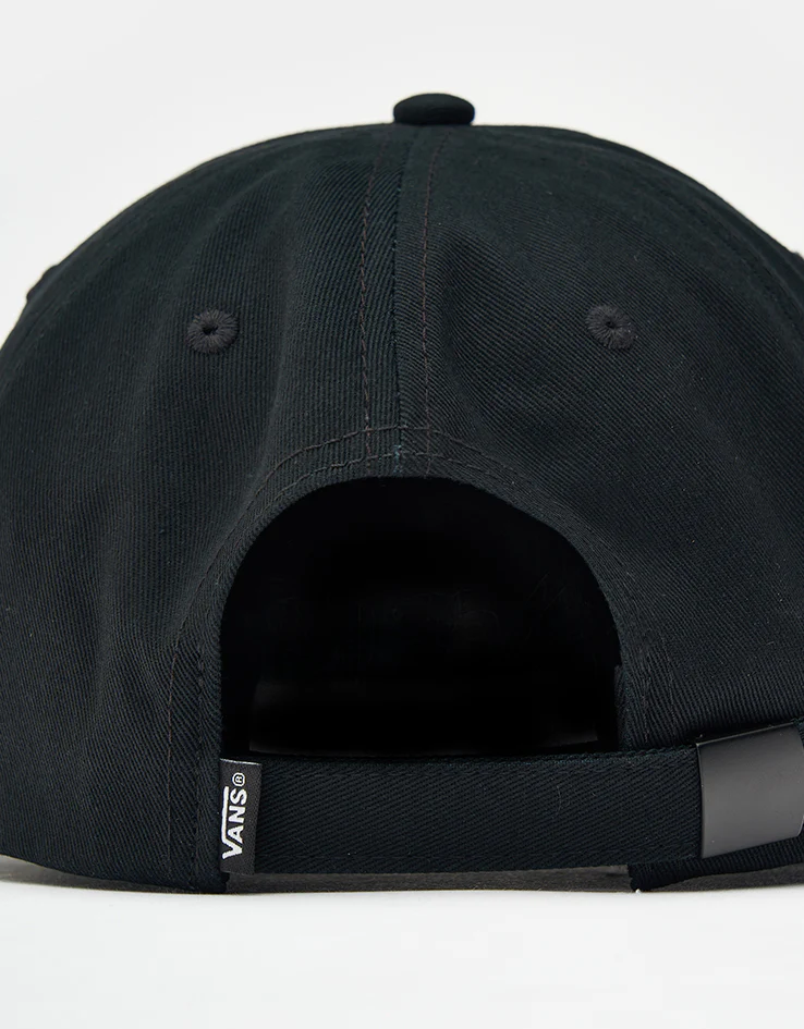Vans Check Side Curved Bill Jockey Cap - Black - Image 4