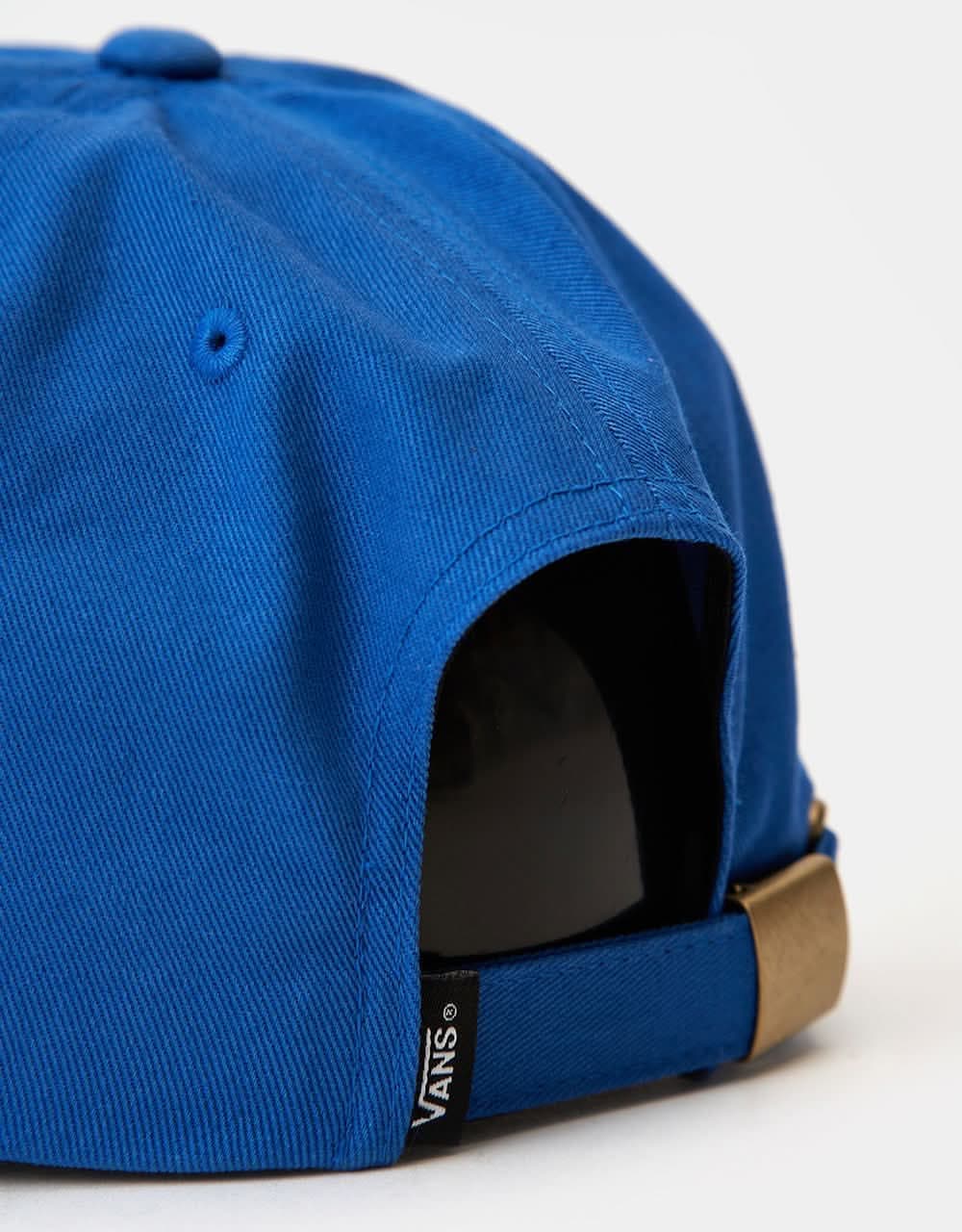 Vans Checked Curved Bill Jockey Cap - True Blue - Image 4