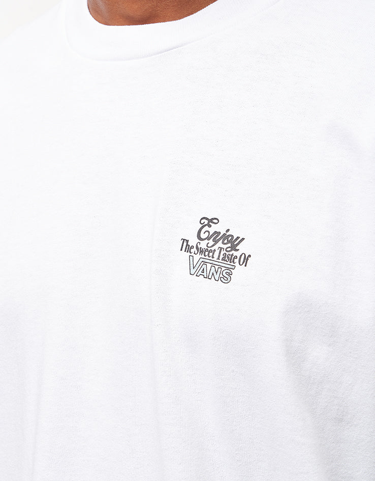 Vans Checkscoop T-Shirt - White - Image 4