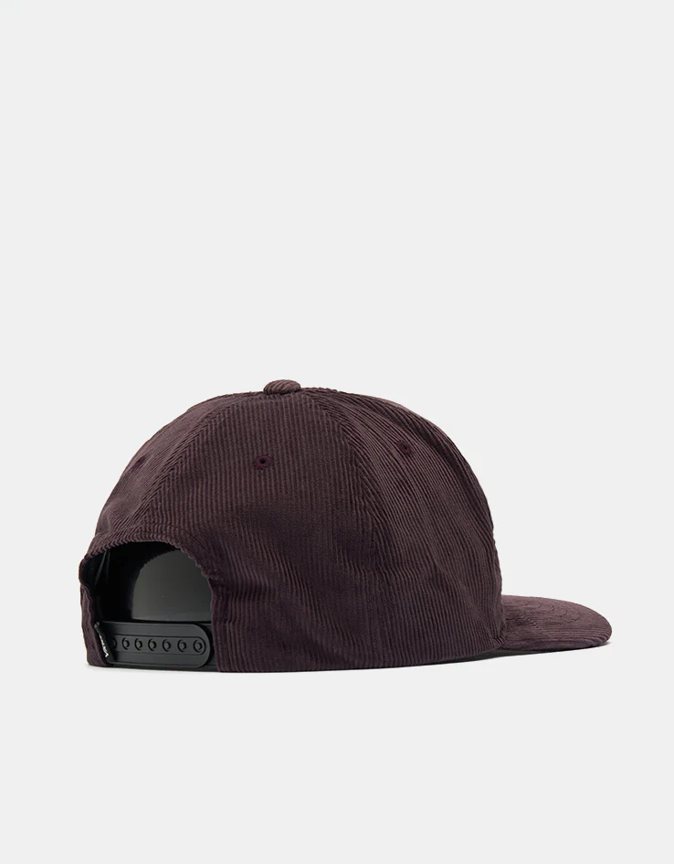 Vans Classic Script Snapback Cap - Dark Port - Image 4