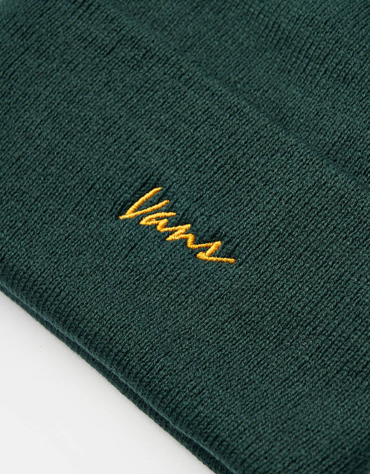 Vans Classic Script Tall Cuff Beanie - Dried Kelp - Image 2