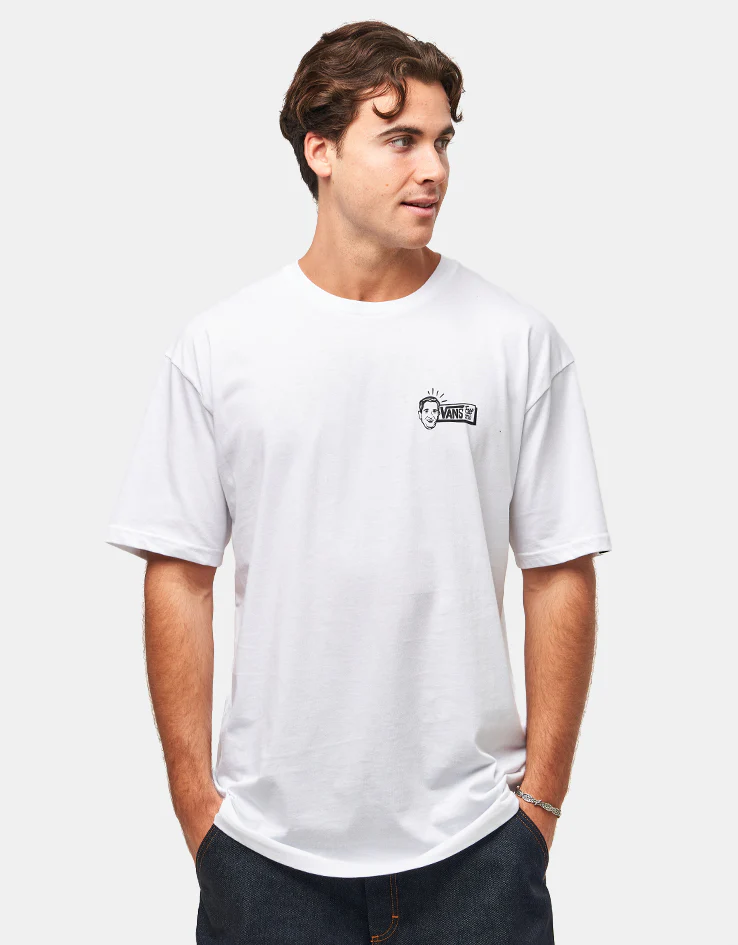 Vans Death Grip T-Shirt - White - Image 2