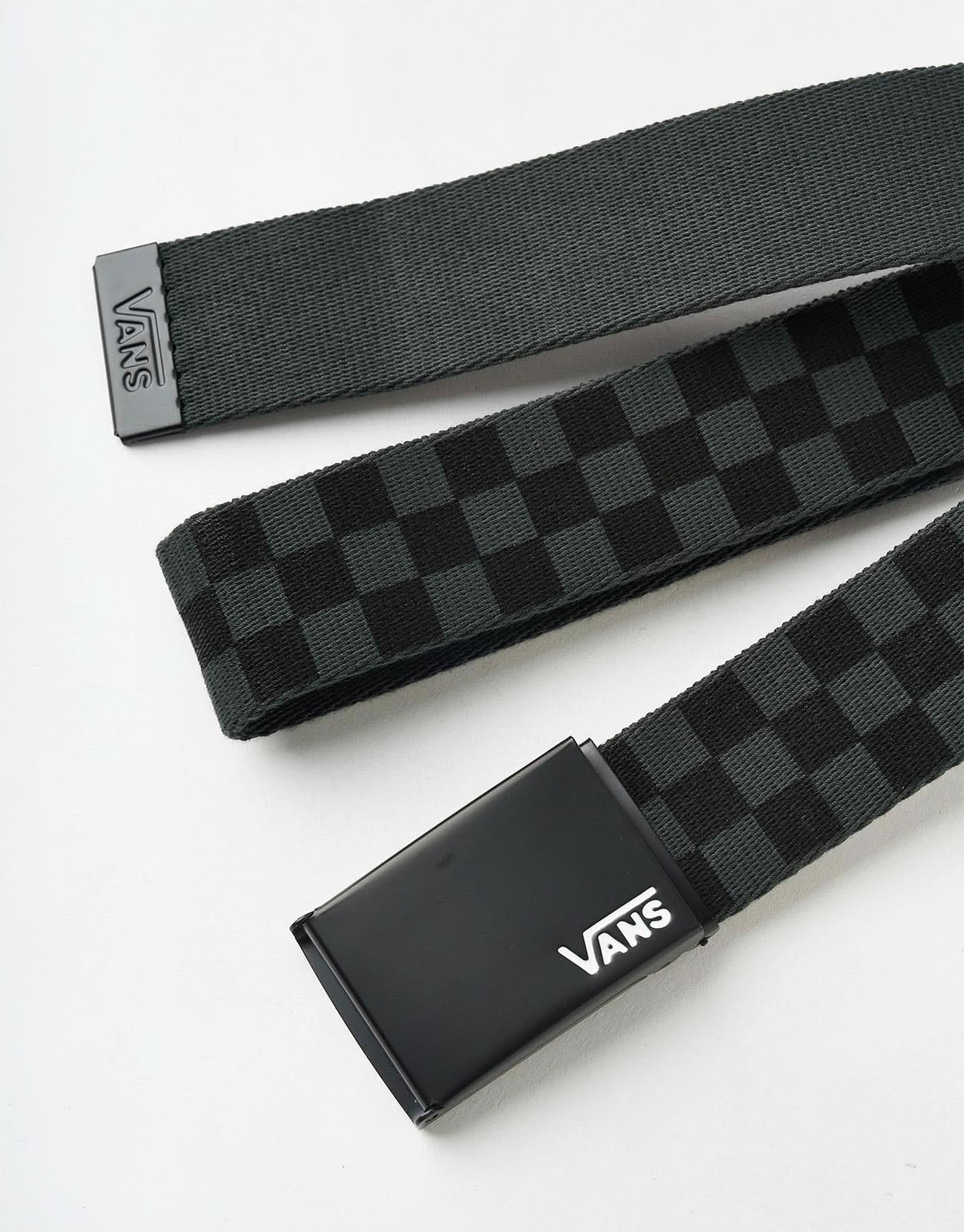 Vans Deppster II Web Belt - Black/Charcoal - Image 2