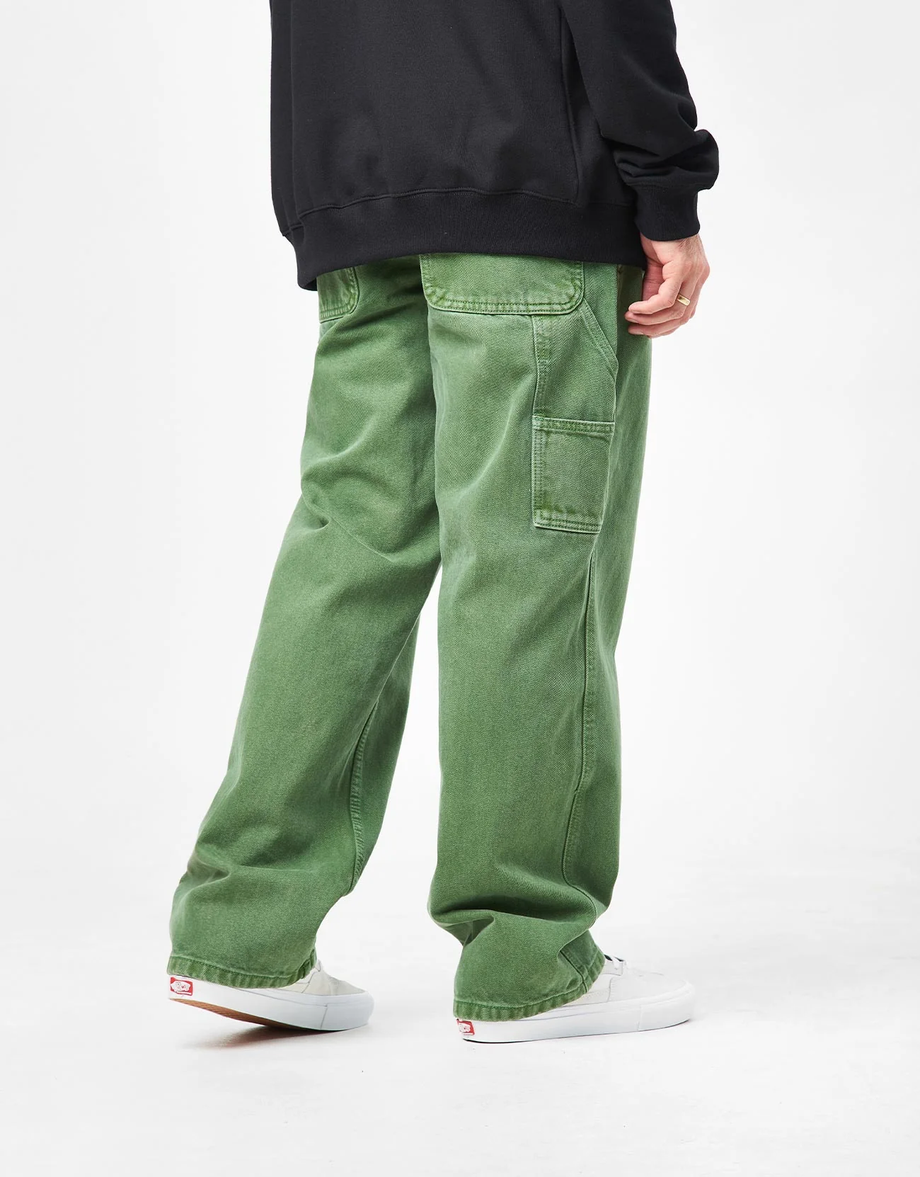 Vans Drill Chore Carpenter Loose Denim Pant - Fairway - Image 2