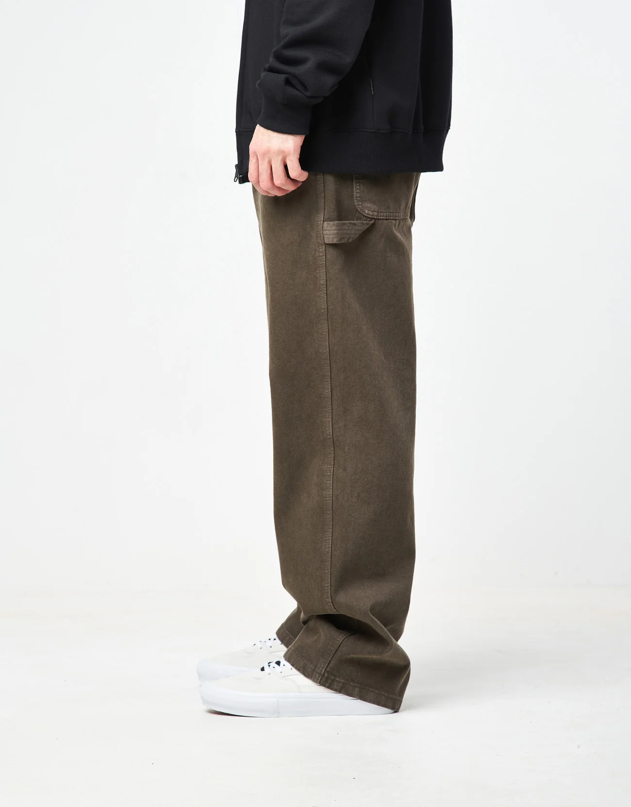 Vans Drill Chore Carpenter Loose Denim Pant - Turkish Coffee - Image 2