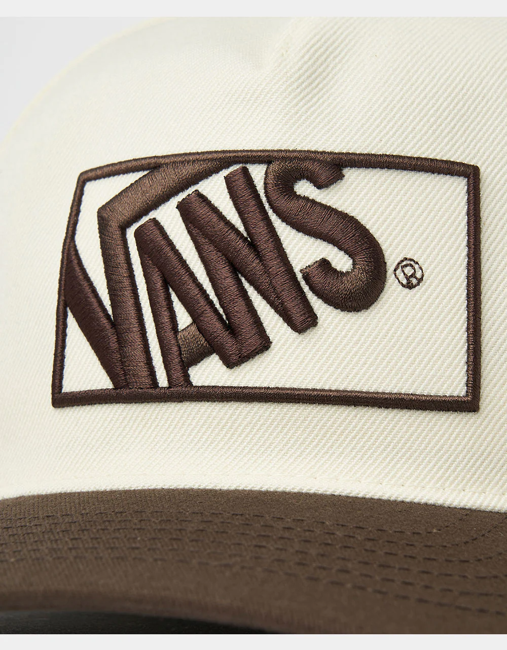Vans Formula Snapback Cap - Coal Brown - Image 2