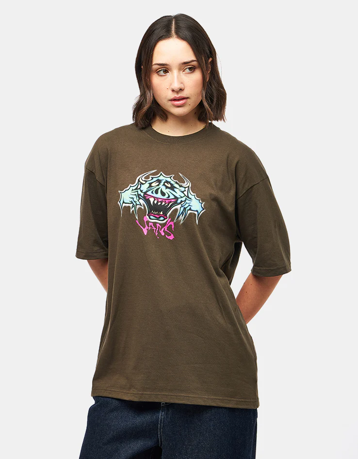 Vans Goofy Ghoul T-Shirt - Coal Brown - Image 4