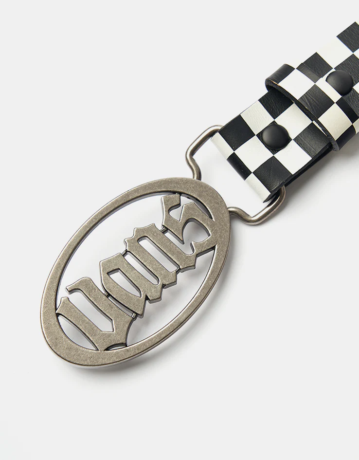 Vans Got You Leather Belt - Black/White - Image 2