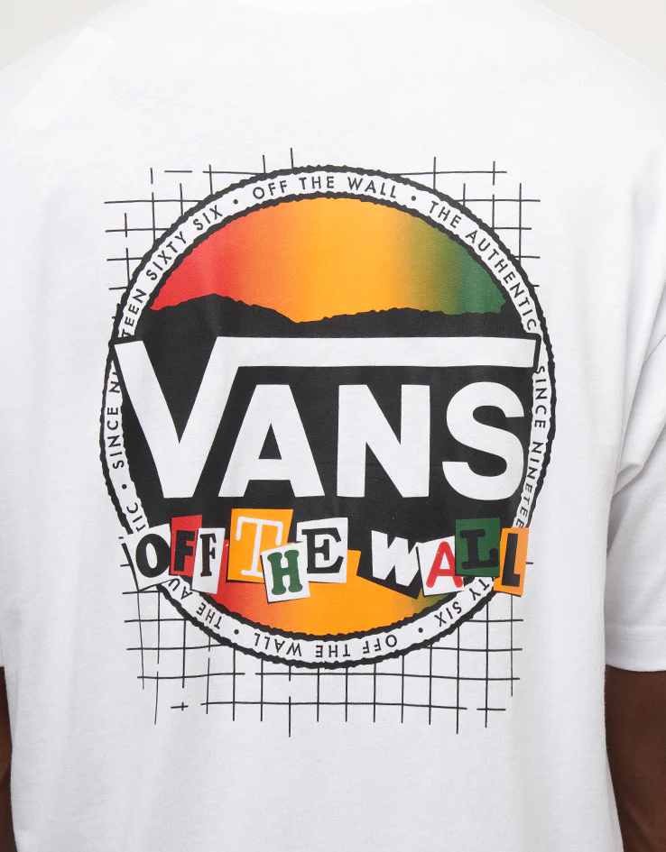 Vans Grid Note T-Shirt - White - Image 3