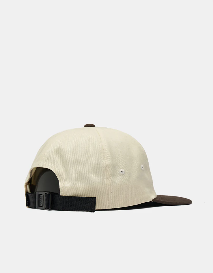 Vans Hex Logo Jockey Cap - Coal Brown - Image 4