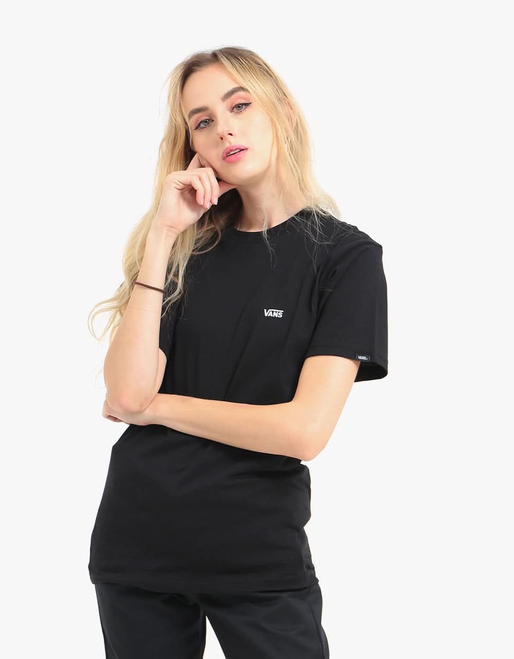 Vans Left Chest Logo T-Shirt - Black - Image 10