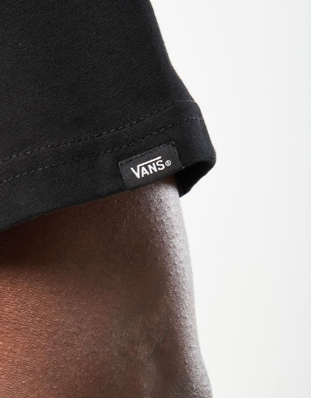 Vans Left Chest Logo T-Shirt - Black - Image 4