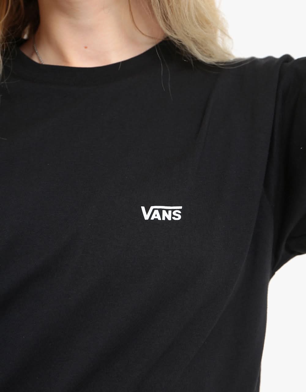 Vans Left Chest Logo T-Shirt - Black - Image 6