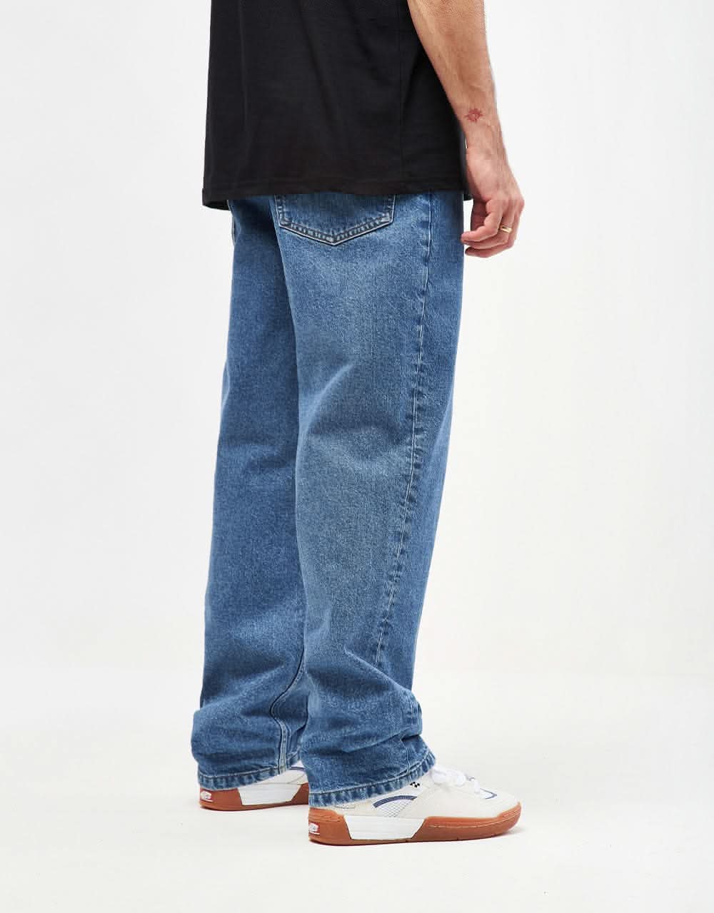 Vans Loose Fit 5 Pocket Denim Pant - Stone Wash - Image 3