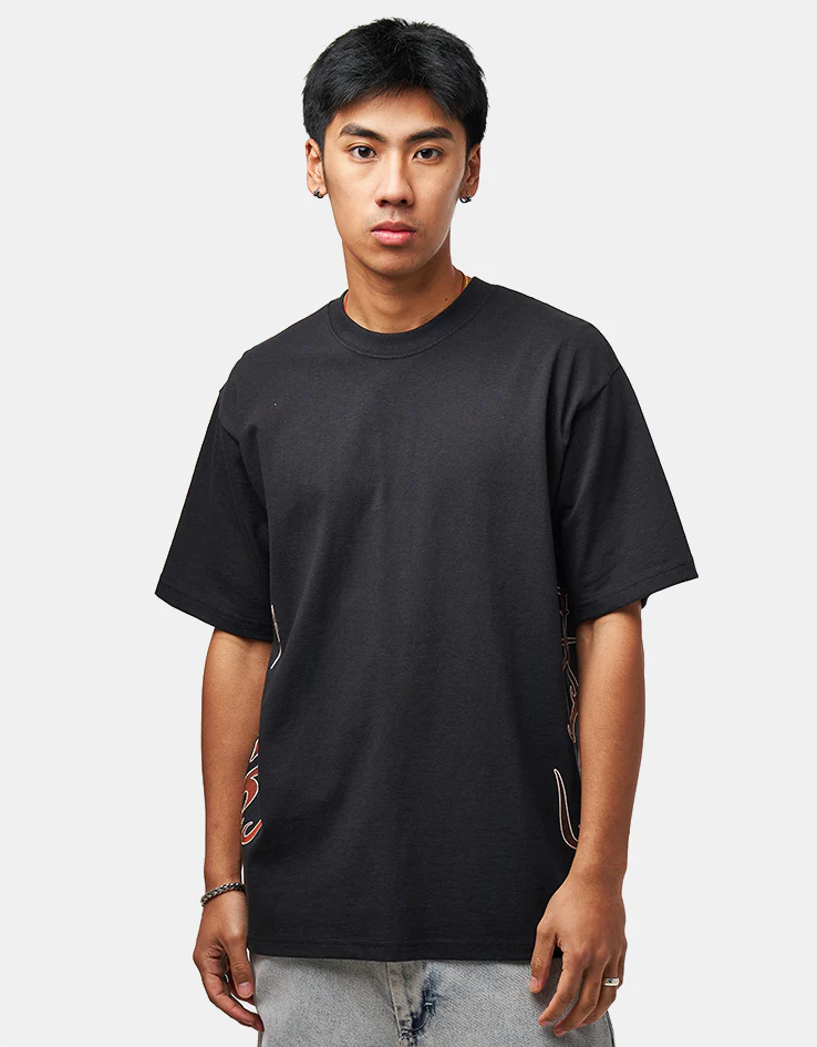 Vans LX Dayana Side Tribal T-Shirt - Black - Image 2