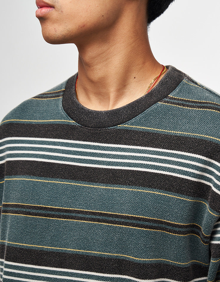 Vans LX Pique Stripe SS Knit - Mystic Moss - Image 4