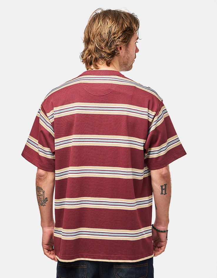 Vans Mesa Stripe T-Shirt - Port Royale - Image 2