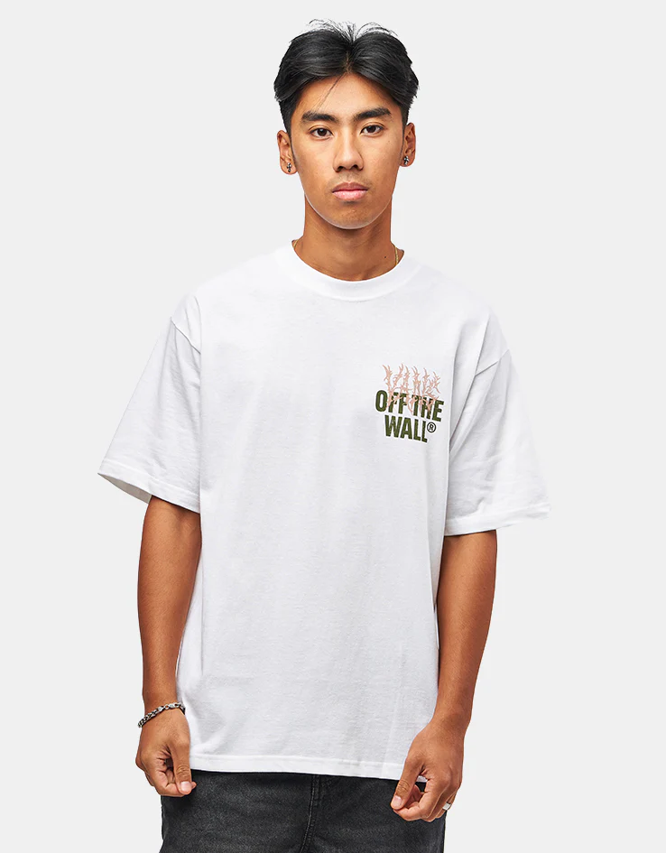 Vans Metal Wall T-Shirt - White - Image 2