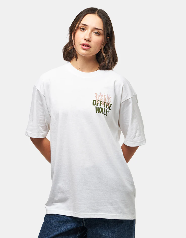 Vans Metal Wall T-Shirt - White - Image 6