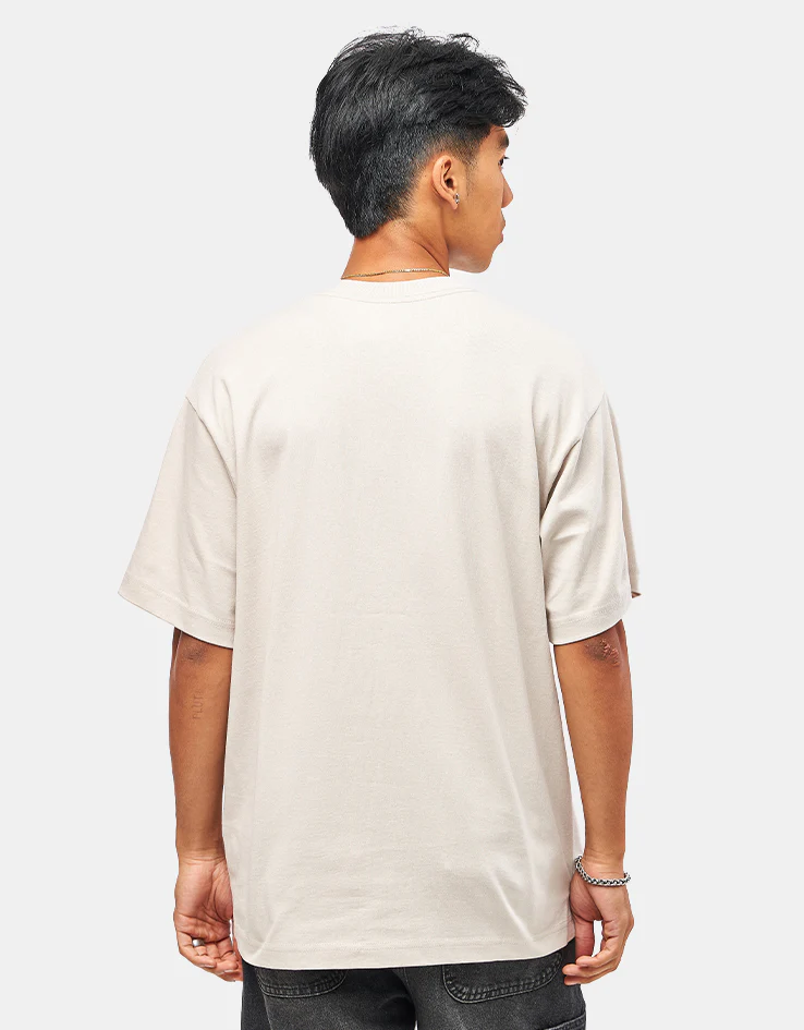 Vans Mouf Loose Fit T-Shirt - Taupe Mist - Image 2