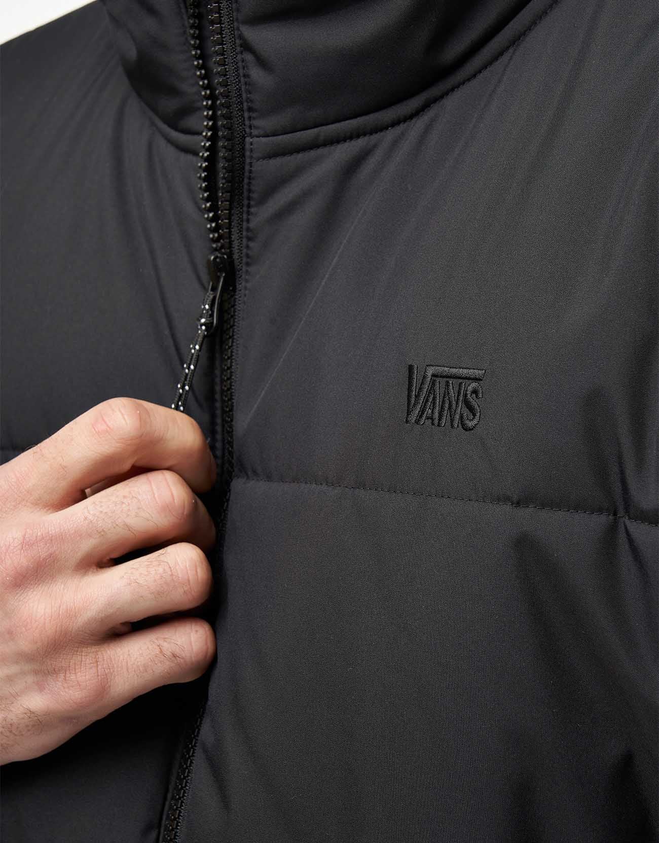 Vans MTE No Hood Norris Puffer Jacket - Black - Image 5