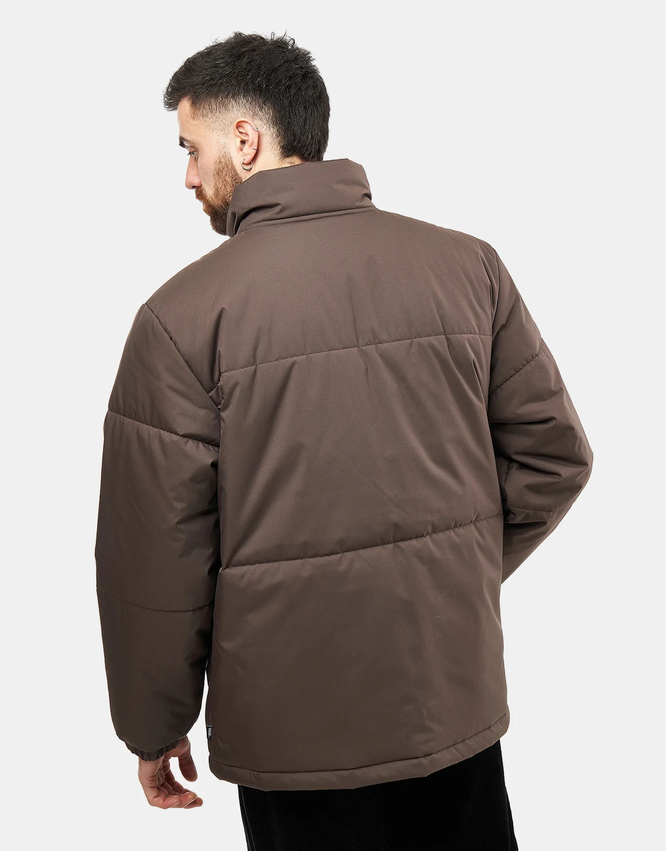 Vans MTE No Hood Norris Puffer Jacket - Turkish Coffee - Image 2