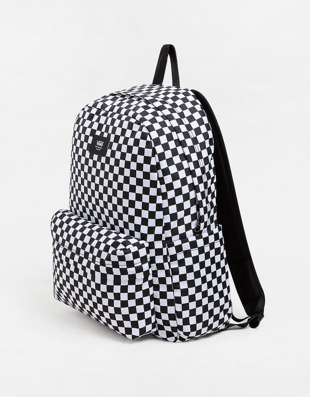 Vans Old Skool Check Backpack - Black/White - Image 3