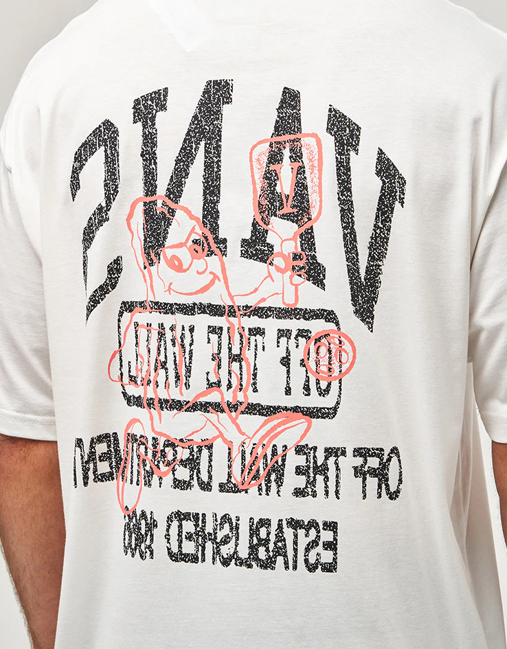 Vans Pickle Champ T-Shirt - Marshmallow - Image 3