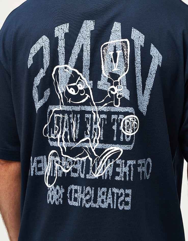 Vans Pickle Champ T-Shirt - Navy - Image 3