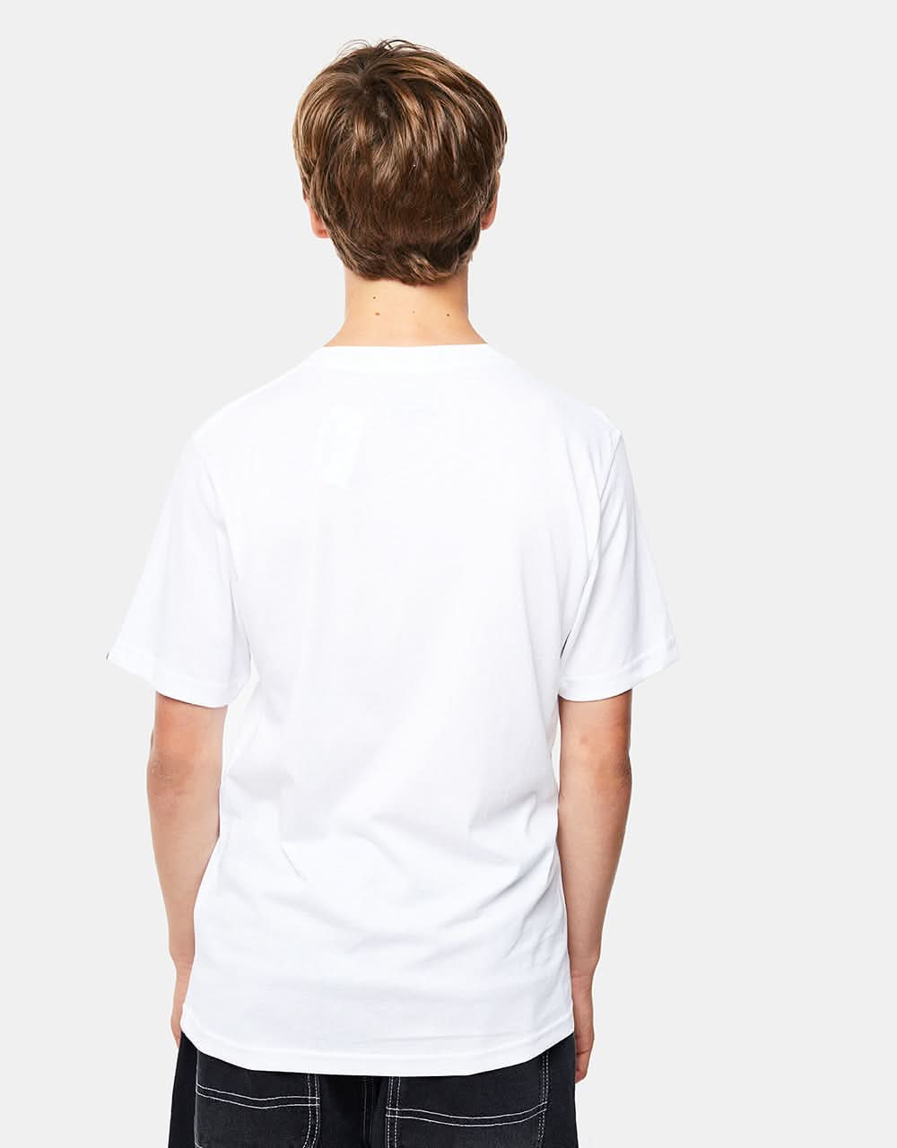 Vans Print Box Kids T-Shirt - White/Frost Grey - Image 4