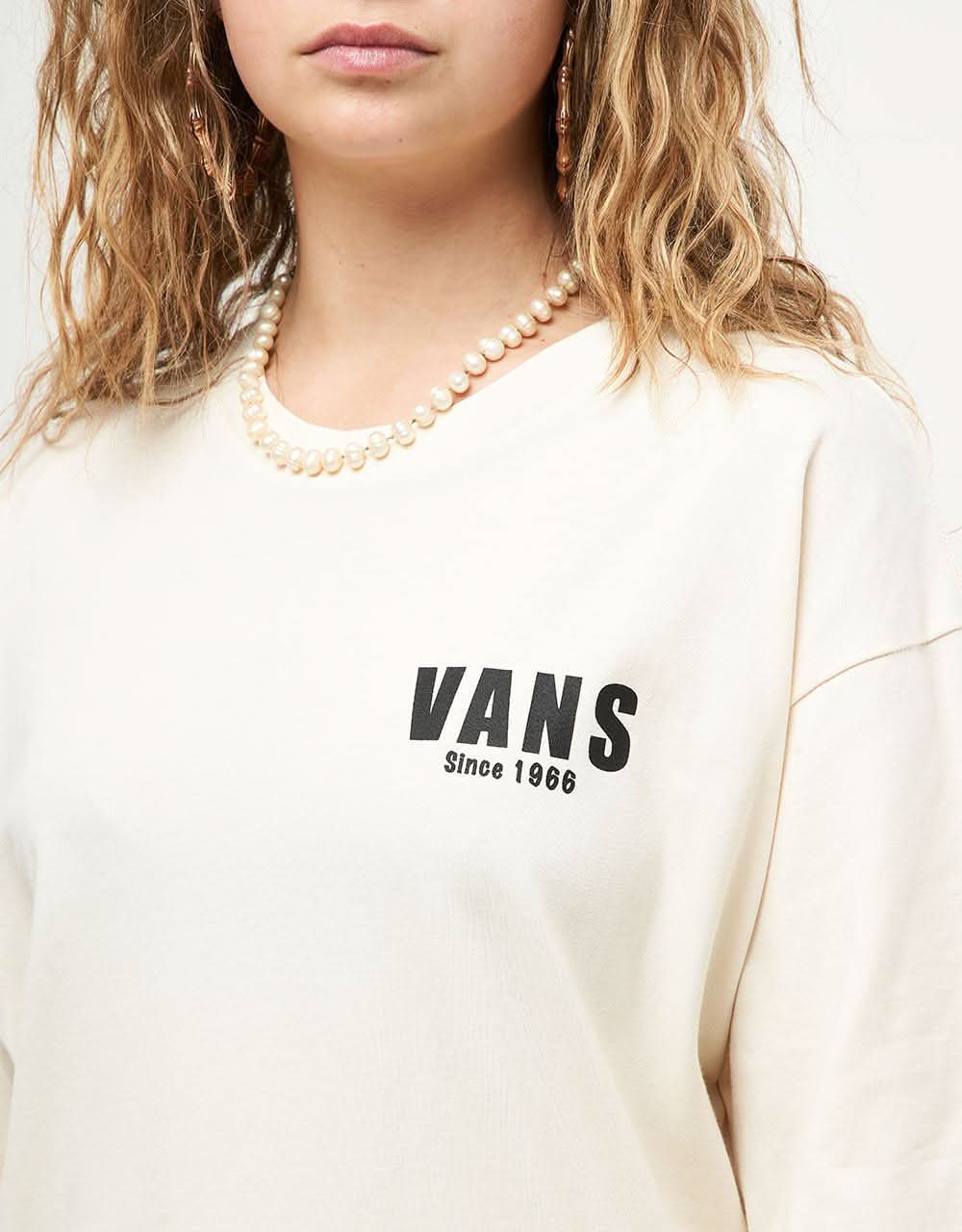 Vans Quick Wind T-Shirt - Antique White - Image 10