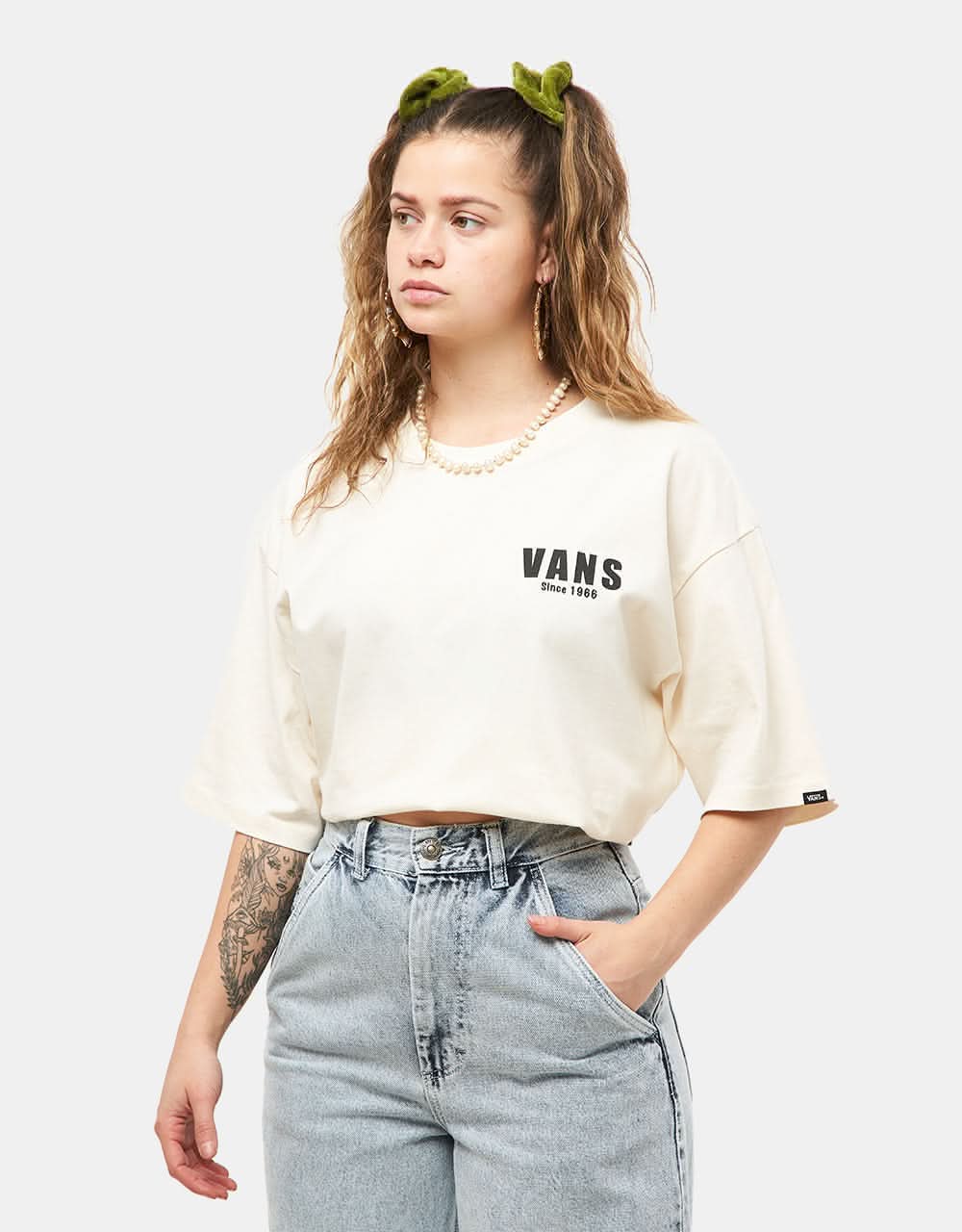Vans Quick Wind T-Shirt - Antique White - Image 11