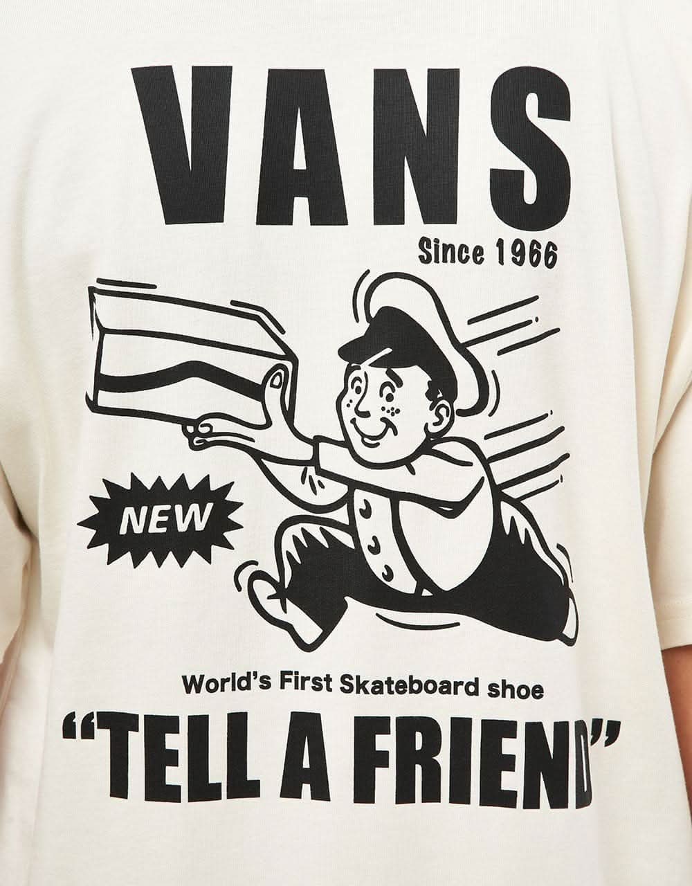 Vans Quick Wind T-Shirt - Antique White - Image 5