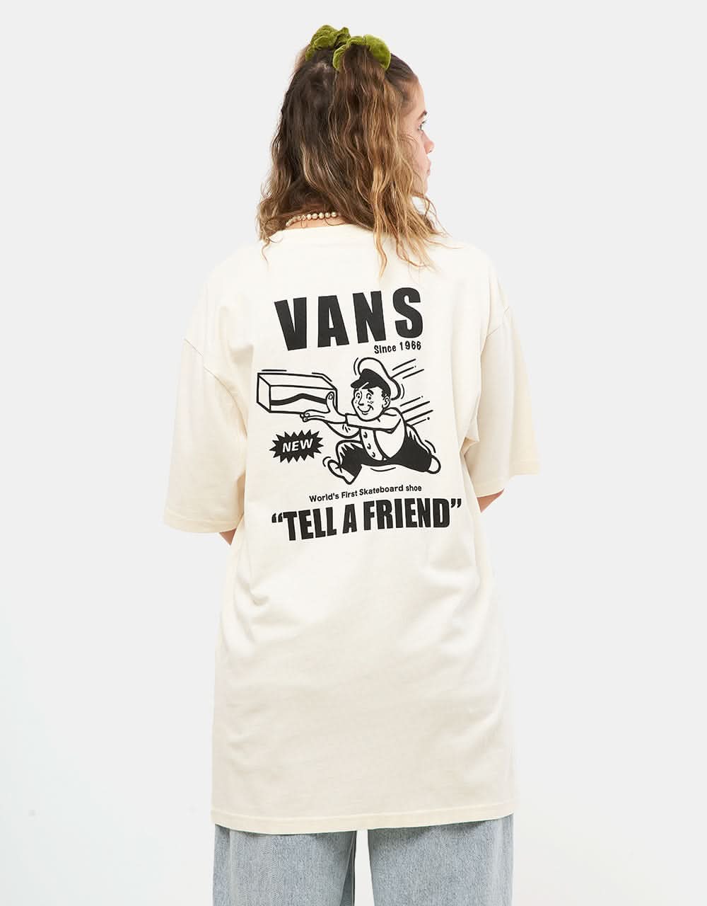 Vans Quick Wind T-Shirt - Antique White - Image 6