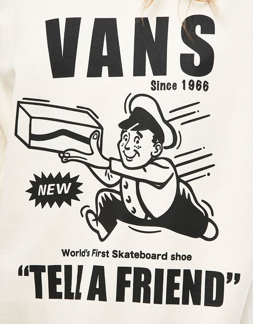 Vans Quick Wind T-Shirt - Antique White - Image 8