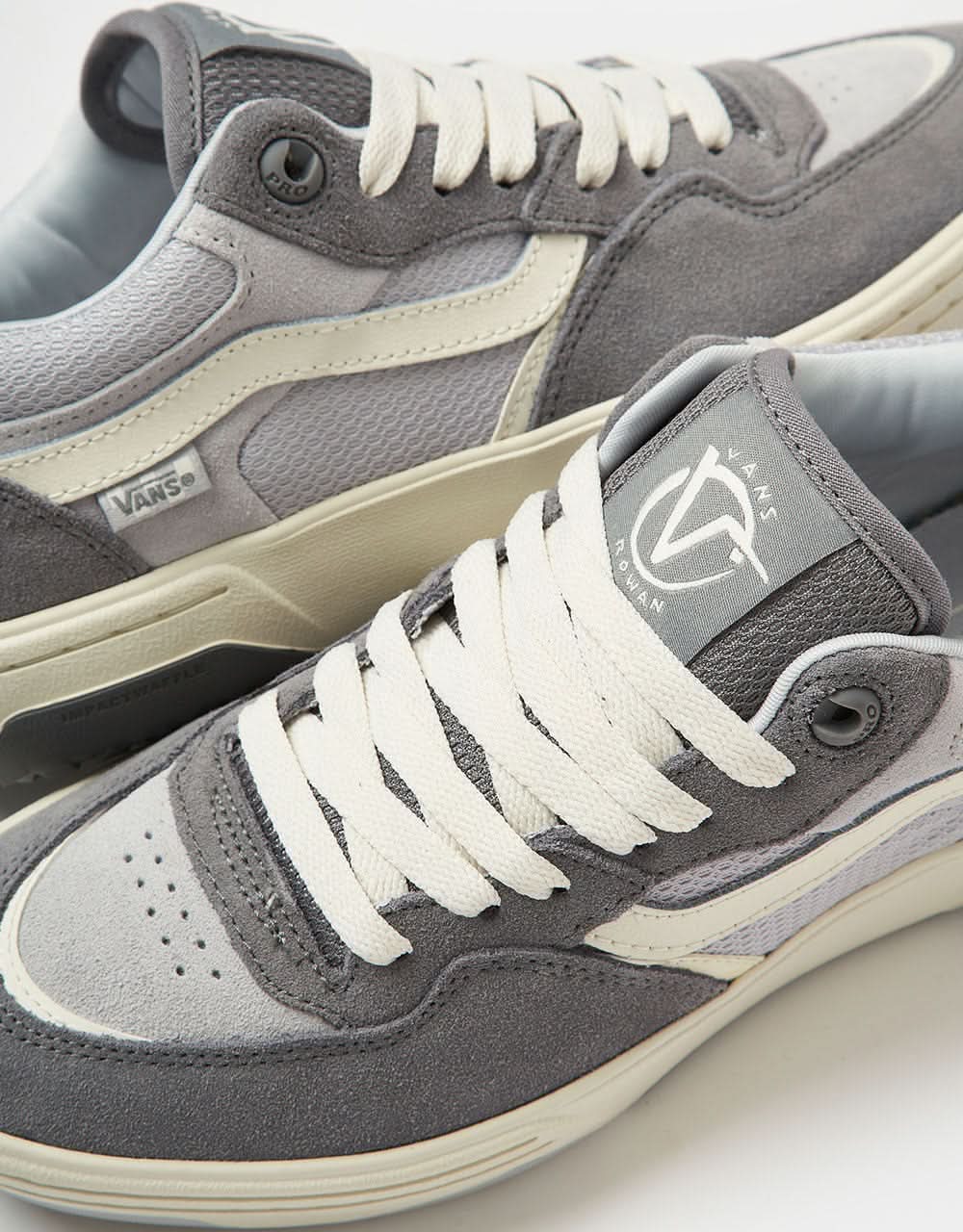 Vans Rowan 2 Skate Shoes - Frost Grey - Image 4
