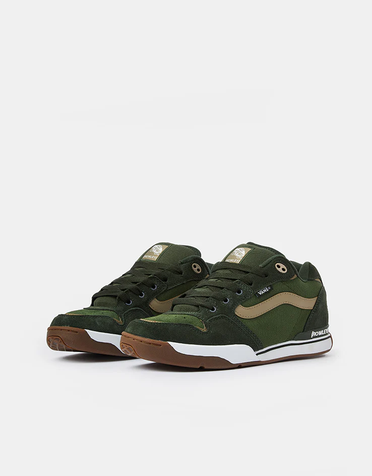 Vans Rowley XLT Skate Shoes - Dark Green - Image 3