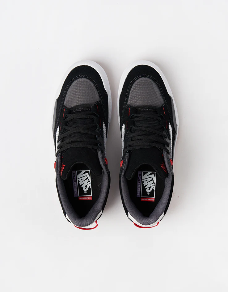 Vans Skate 2 Wayvee Shoes - Black/White/Red - Image 2