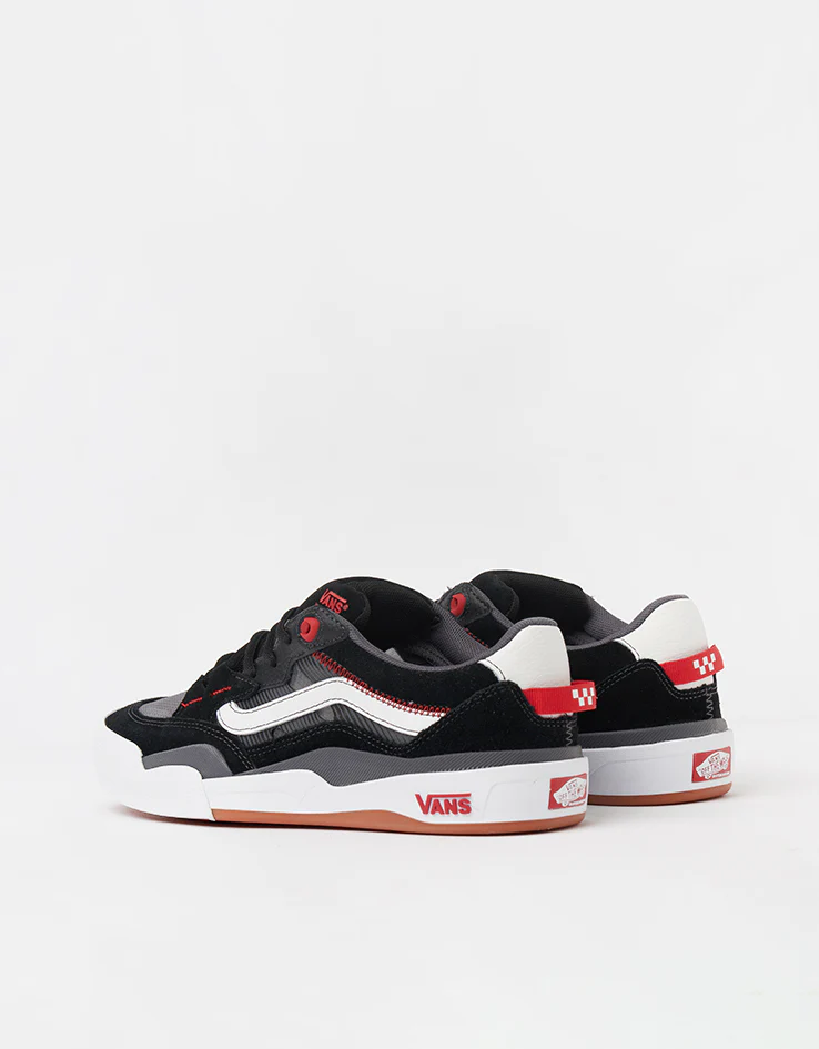 Vans Skate 2 Wayvee Shoes - Black/White/Red - Image 4