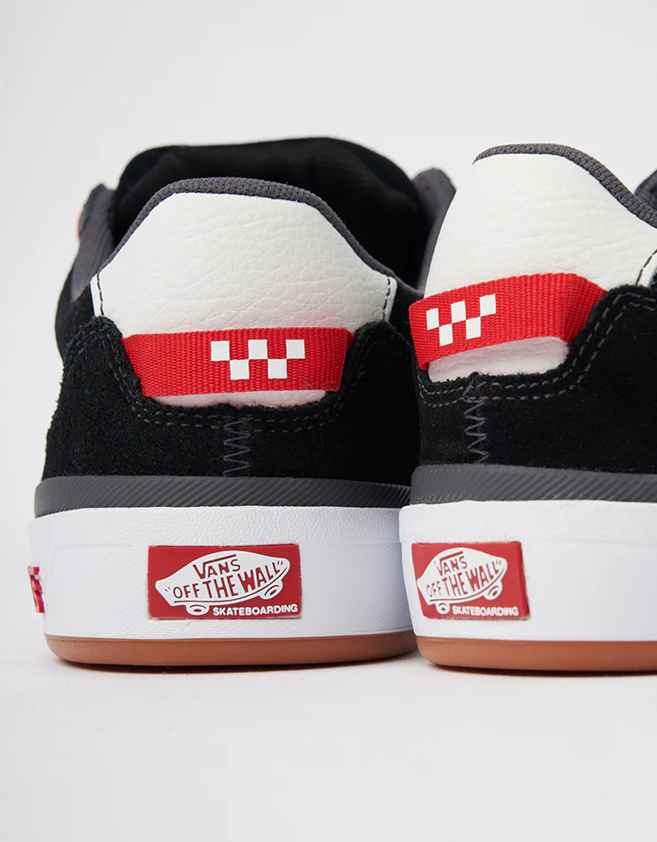Vans Skate 2 Wayvee Shoes - Black/White/Red - Image 6