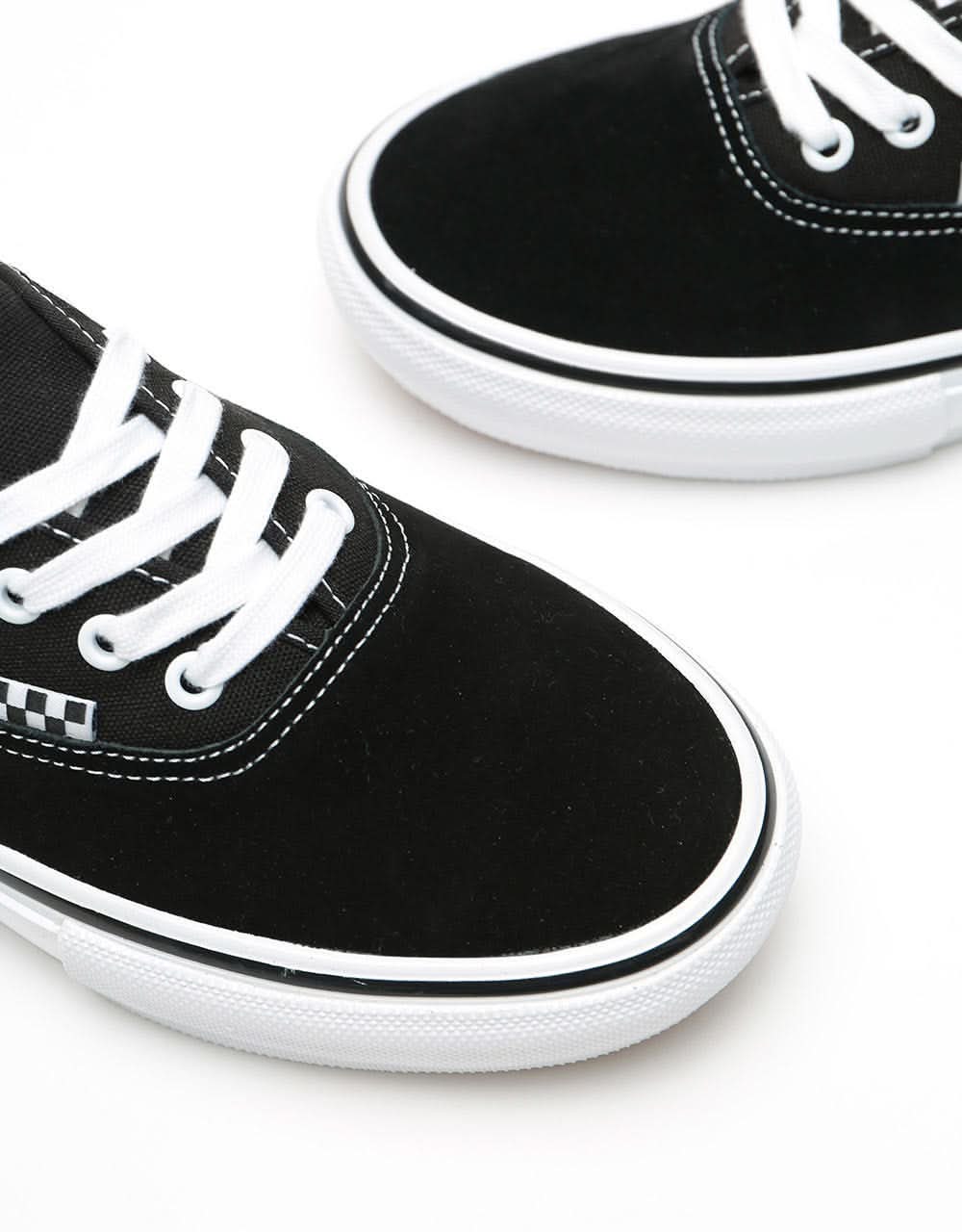Vans Skate Authentic Shoes - Black/White - Image 7