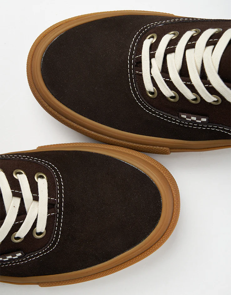 Vans Skate Authentic Shoes - Brown/Gum - Image 8
