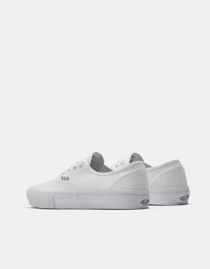Vans Skate Authentic Shoes - True White - Image 4