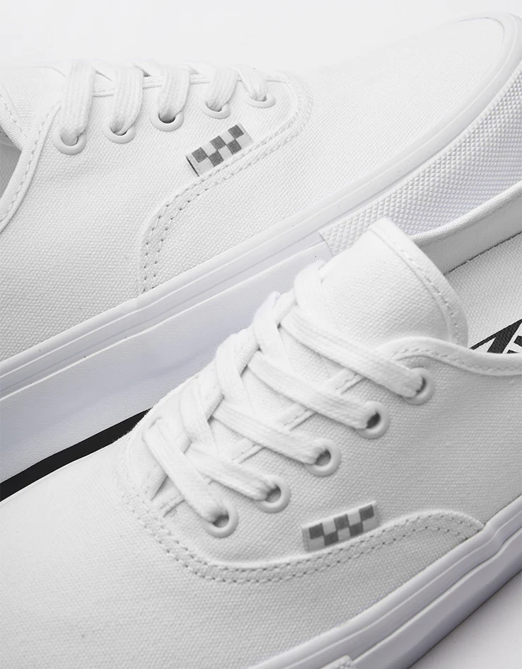 Vans Skate Authentic Shoes - True White - Image 6