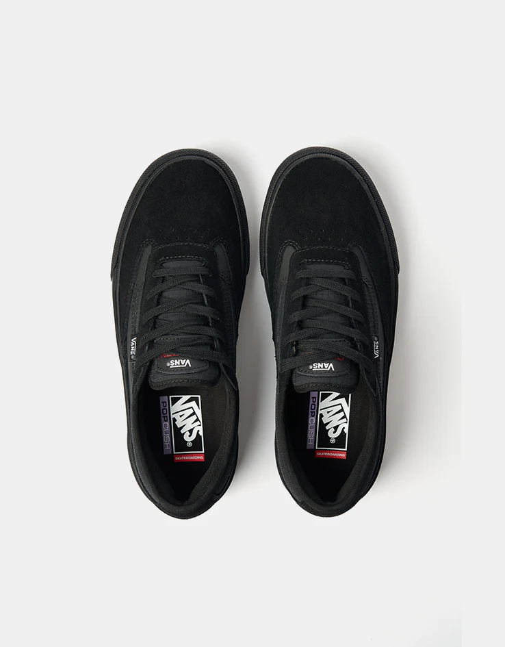 Vans Skate Curren Caples Shoes - Black/Black - Image 2