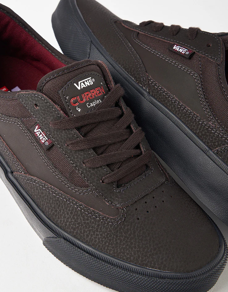 Vans Skate Curren Caples Shoes - Dark Brown - Image 4